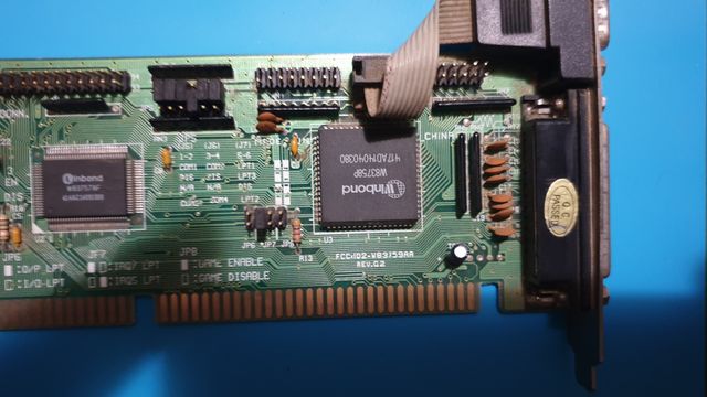 Scheda controller VESA 2HD 1FDD 1seriale 1LPT