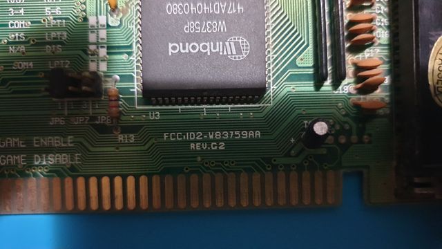 Scheda controller VESA 2HD 1FDD 1seriale 1LPT