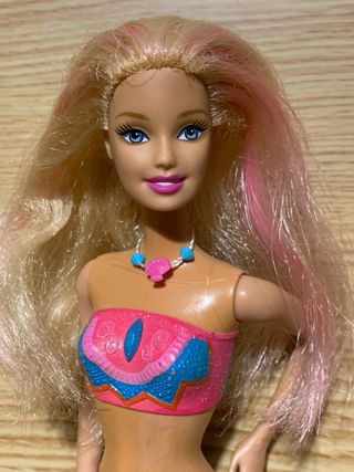 Barbie sirenita y surfista