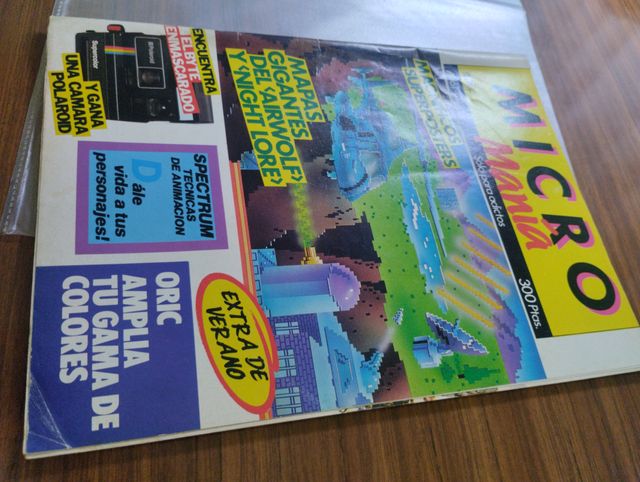 Micro manía Micromanía número 3 EXCELENTE ESTADO