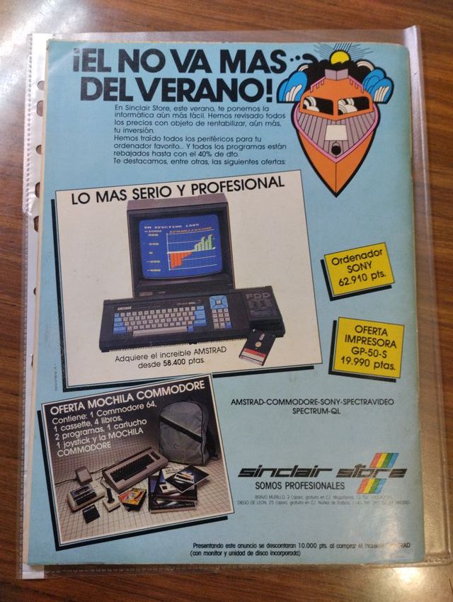 Micro manía Micromanía número 3 EXCELENTE ESTADO