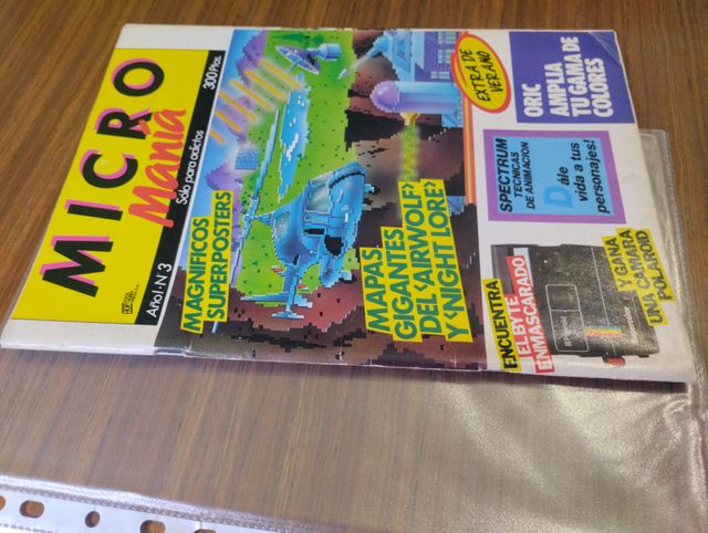 Micro manía Micromanía número 3 EXCELENTE ESTADO
