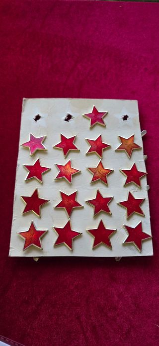 Estrella roja Soviética para gorro