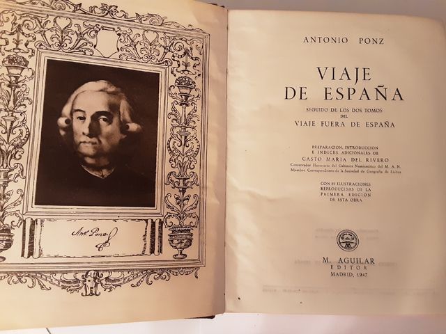 Libro Viaje de España de Antonio Ponz