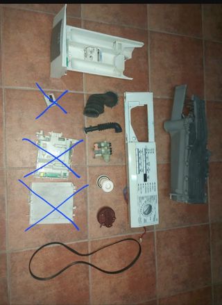 Despiece AEG lavamat 74800. Bien conservada