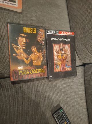 Revistas,DVD,documentales sobre BruceLee