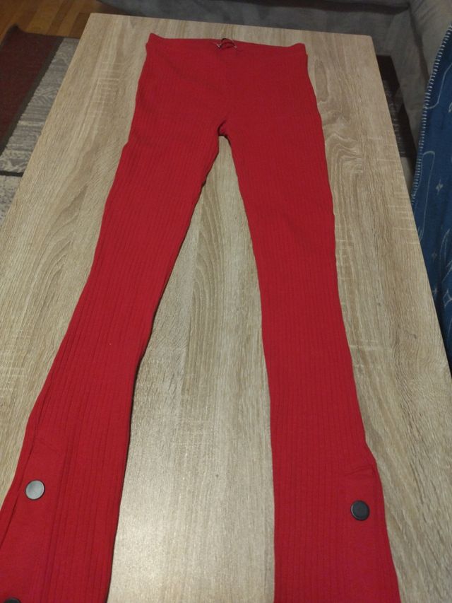 Pantalones mujer de campana