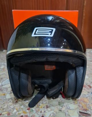 CASCO CUSTOM BOLA 8 ORIGINE para reparar 