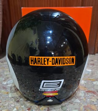 CASCO CUSTOM BOLA 8 ORIGINE para reparar 