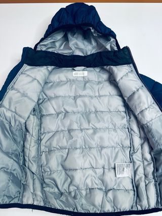 Piumino leggero invernale HM 110/116 4/6 anni
