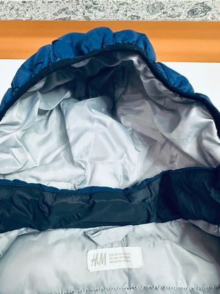 Piumino leggero invernale HM 110/116 4/6 anni