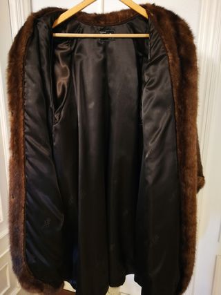 Chaquetón piel