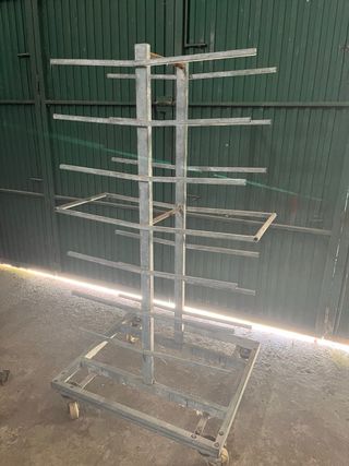 Carro para bandejas o cajas