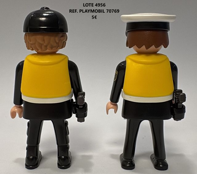 Lote 3399 4299 4689 4956 y 4957 Playmobil Policías