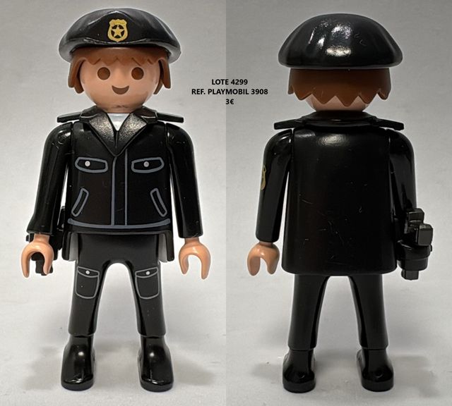 Lote 3399 4299 4689 4956 y 4957 Playmobil Policías