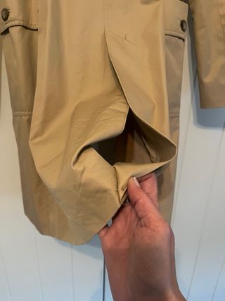 Gabardina clasica zara