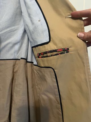 Gabardina clasica zara