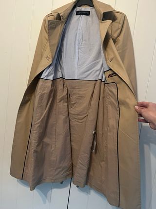 Gabardina clasica zara