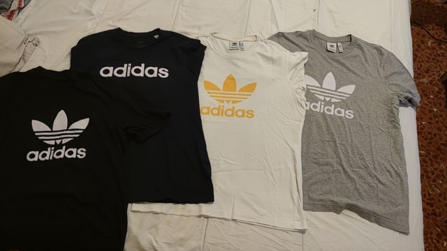 Lote de 4 camisetas Adidas original