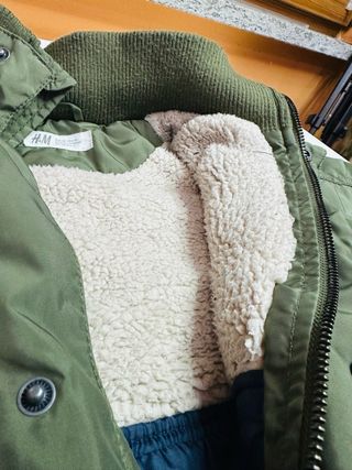 Giaccone imbottito invernale HM bambino 6/7 anni