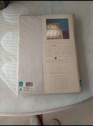 Sábanas individuales.