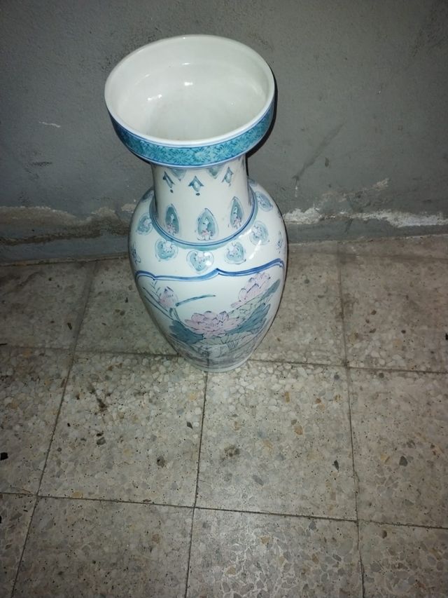 PRECIOSO JARRÓN DE CERÁMICA GRANDE