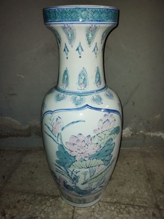 PRECIOSO JARRÓN DE CERÁMICA GRANDE