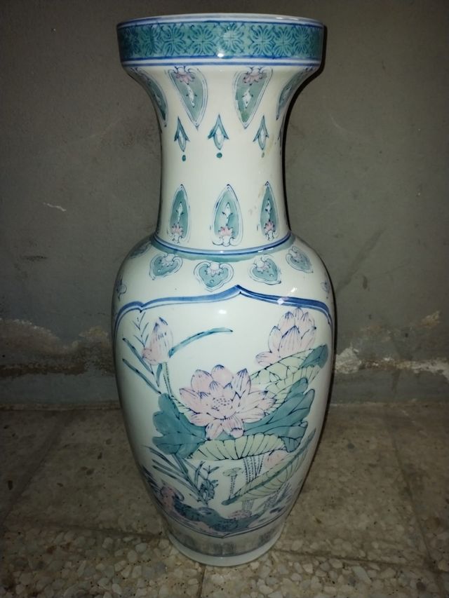 PRECIOSO JARRÓN DE CERÁMICA GRANDE