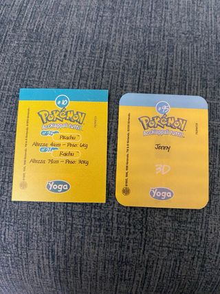 Cromos Pokemon yoga