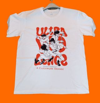 Camiseta de La Naranja Mecánica talla L