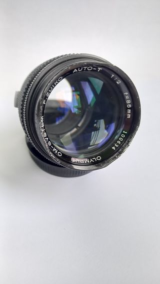 Objetivo Zuiko 85 f2 Olympus OM