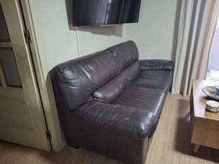 Sofa de piel autentica