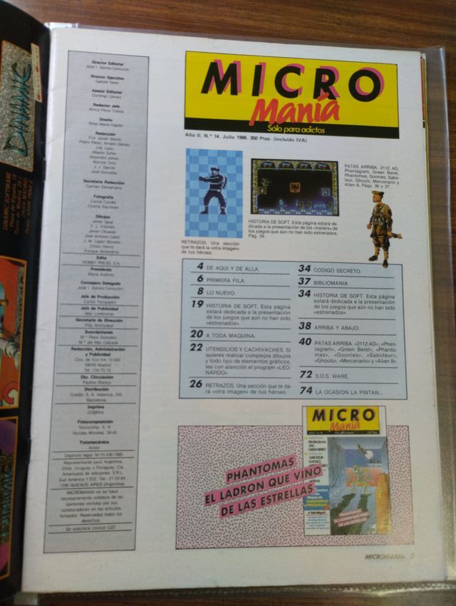 Micro manía Micromanía número 14