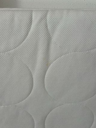 Colchón cuna Jättetrött y protector Ikea