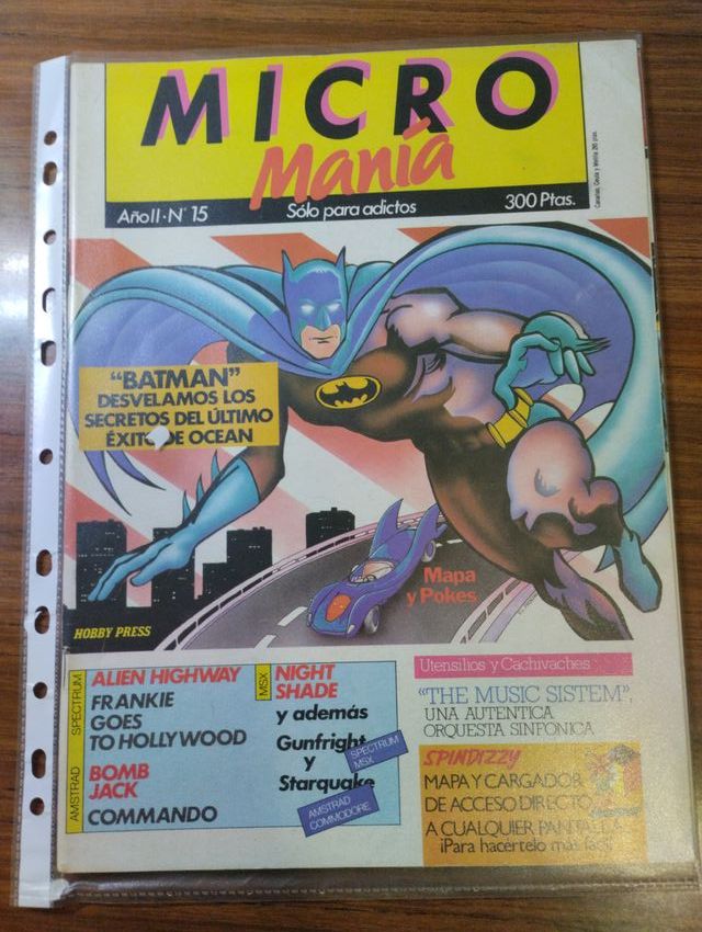 Micro manía Micromanía número 15