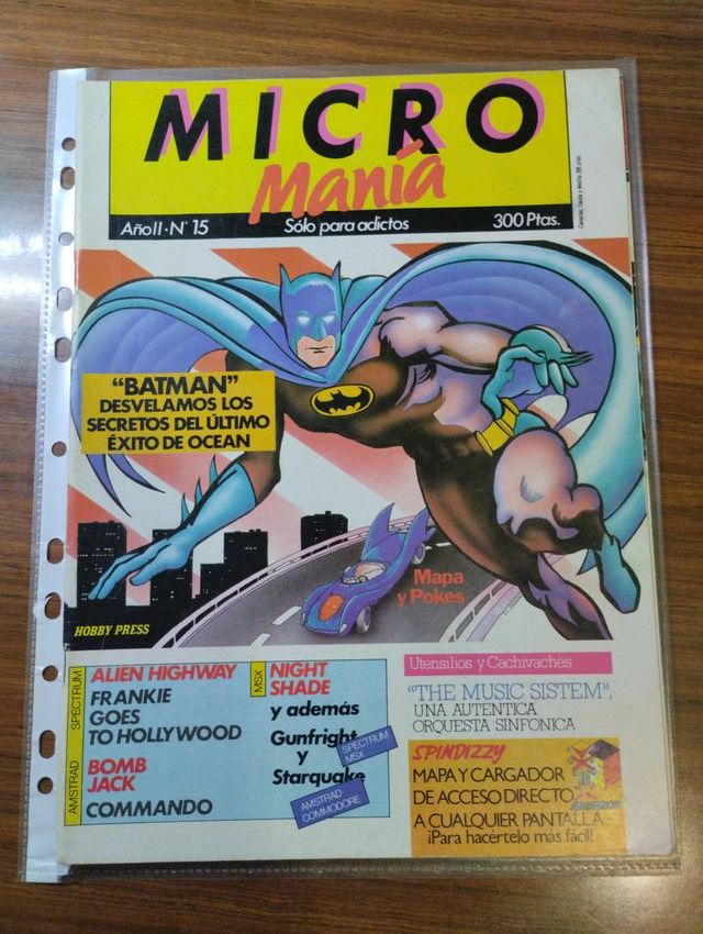 Micro manía Micromanía número 15