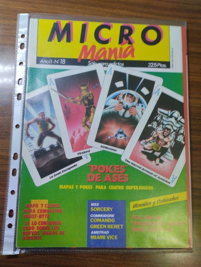 Micro manía Micromanía número 18