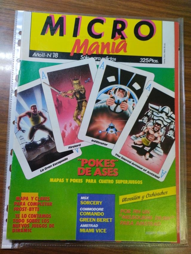 Micro manía Micromanía número 18