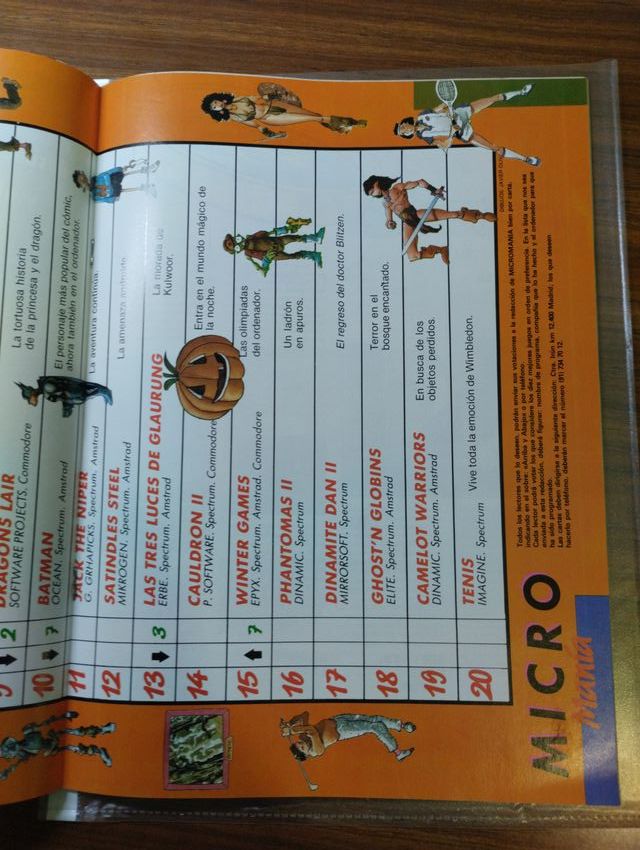 Micro manía Micromanía número 18