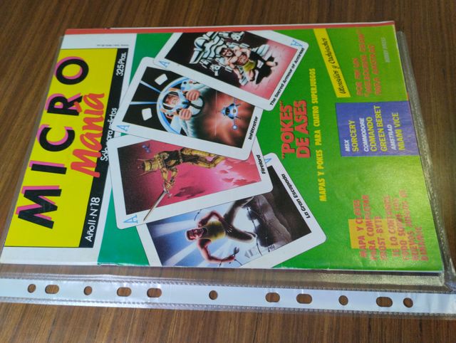 Micro manía Micromanía número 18