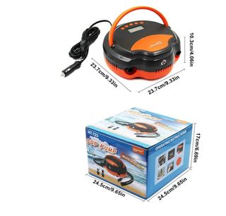 Bomba eléctrica para tabla de paddle surf.