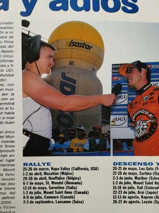 Bidones ciclismo de los 90