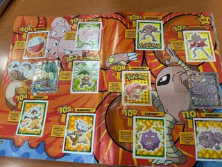 Colección completa cromos Pokemón
