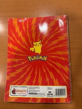 Colección completa cromos Pokemón