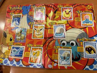 Colección completa cromos Pokemón