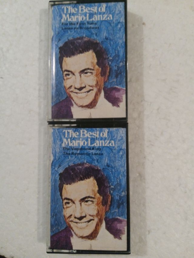 THE BEST OF MARIO LANZA. 6 CASSETTES. COLLECTOR'S.