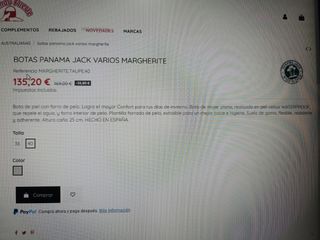 Botas Mujer Panama Jack T39