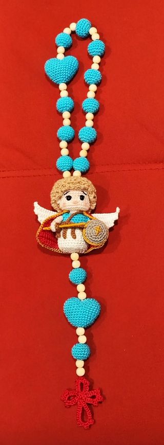 Amigurumi  San Miguel Arcángel  Denario Rosario
