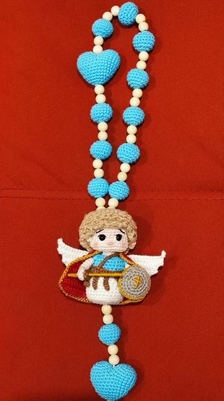 Amigurumi  San Miguel Arcángel  Denario Rosario
