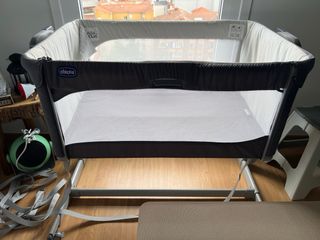 Minicuna colecho Chicco Next2 Me Magic Moon grey